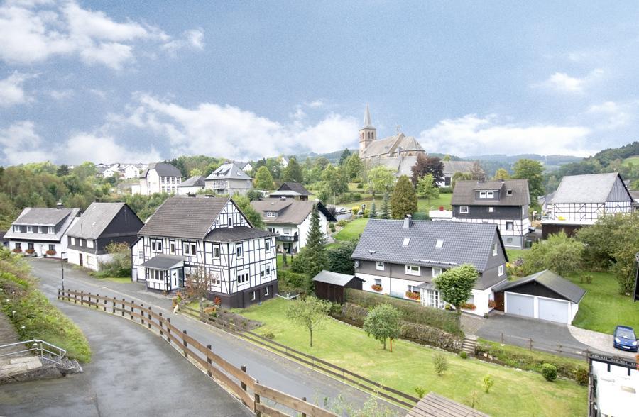 Pension "Dorfkrug" วินเทอร์แบร์ก ภายนอก รูปภาพ